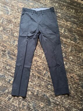 J. Crew Men's Bowery Slim Gray Dress Pants - Slim Trousers